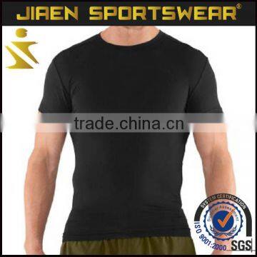 gym apparel Compression shirt Custom Dri Fit T shirts Mens Compression Fit Long Sleeve Shirt