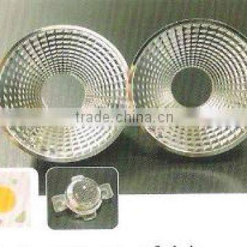 New price Pc optical plastic led reflectors good quality for leds