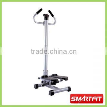 electronic bike liked stepper with handle and digital counter twist stepper for fitness