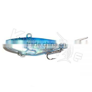 New Fishing Lure Sinking Plastic Soft Vibe Hook Lures , Lead Jig Bait,metal Jigging Lure photo-3