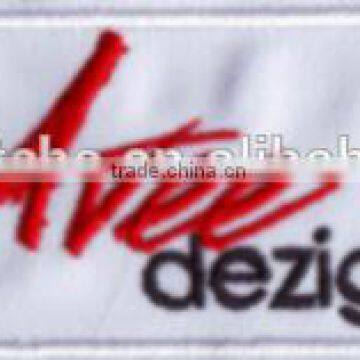 Customers' Requirements name embroidery patches cheap iron on patches for jeans