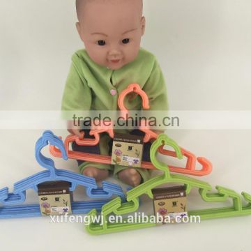 Xufeng Sale Children's color plastic hanger for garment