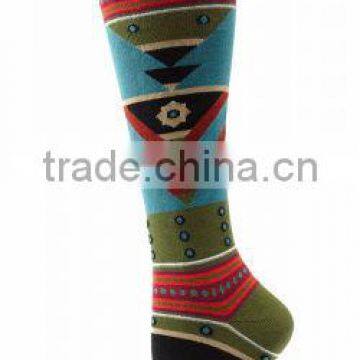 Tribal Triangles Women Knee High Sock