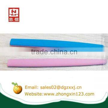 Simple and generous eyeglasses silicone rubber tow colours temple ends