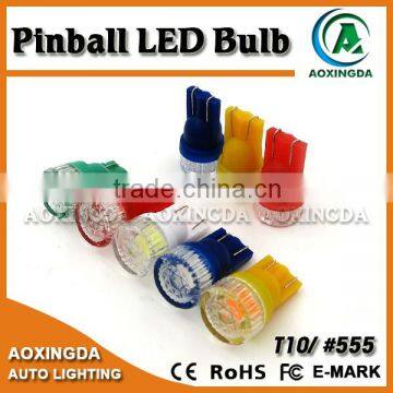 Pinball game machine 6.3V replacements lamp wedge LED bulb