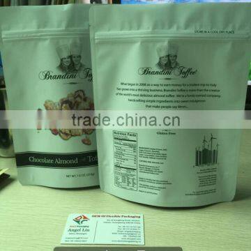 Easily Open Laser Scoring Stand Up Pouch With Resealable Ziplock photo-2