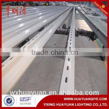 10 meters road traffic cctv camera steel pole price