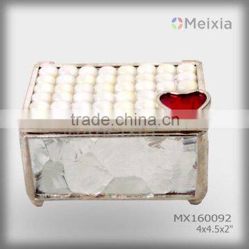 MX1600092 china wholesale stained glass jewelry box for home decoration piece