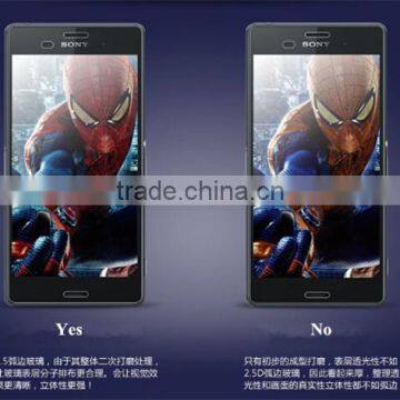 HOT SELLING!!! 2.5D Anti-Explosion Tempered Glass Screen Protector For Sony Z3 photo-6