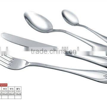 hot sell 13/0 Stainless Steel Table set