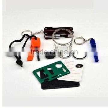 2016 New Products Emergency Survival Kit Wholesale SOS Survival Kit Most Popular Camping Survival Kits Quality Choice photo-2