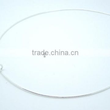 SILVER FANCY NECKLACE