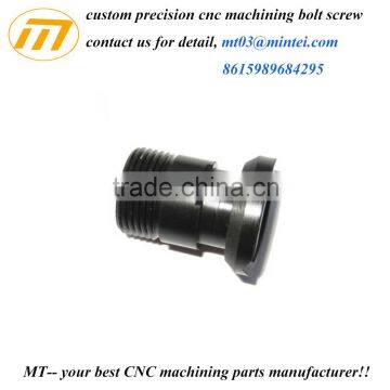 custom precision cnc machining bolt screw