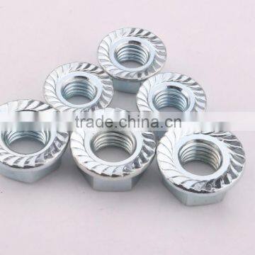 Alibaba Online Shopping CHEAPEST Carbon Steel Zinc Plated Flange Nut