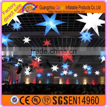 Colorful LED Changable Inflatable Star For Event Party Decoration photo-3