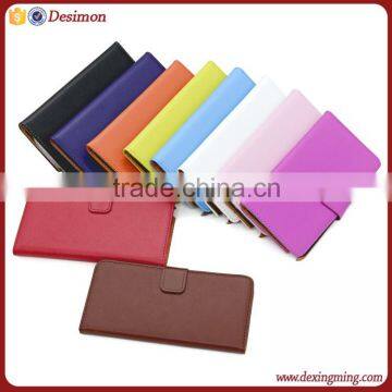 real leather bag for microsoft lumia 650 xl wallet cover case