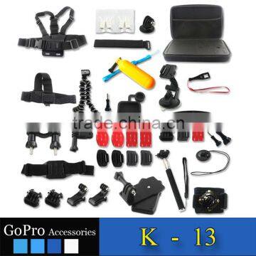 Wholesale Factory Price GoPro 37-in-1 GoPro accessory kit for Gopro Hero 2 3 3+ 4 Session                        
                                                                Most Popular