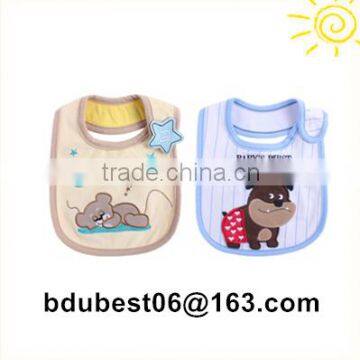 Cute Animal Design Popular Cotton Baby Product Baby Bib