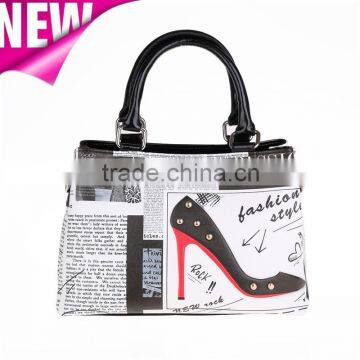 Designer Woman PU Handbag by China Supplier