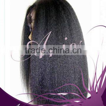 GlueLess Virgin Brazilian Remy Human Hair Full lace Wig