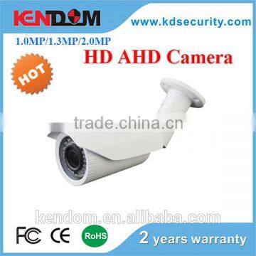 Kendom 2Megapixel HD AHD Vari-focal LensCCTV Camera with Weather Proof IP 66 Passed ROHS CE FCC Certificates