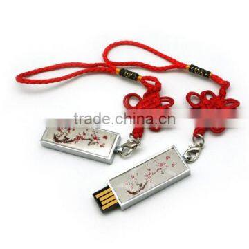 Promotional Gift Mini USB Drive with Chinese Knot