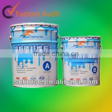 Horse Carbon Fiber Fabric Epoxy Resin Adhesive / Glue