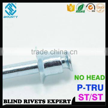 HIGH QUALITY DOUBLE CSK COUNTERSUNK STEEL POP P-T RIVETS FOR ELECTRONIC COMPONENTS photo-3