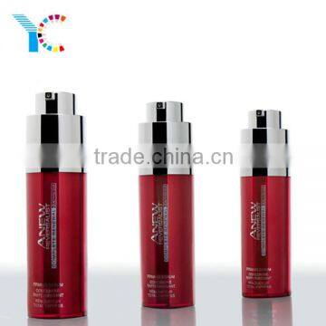 New Red Color Style Twist 30 ml Airless Bottle