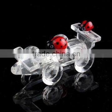 Cute k5 Crystal Car With Ladybird