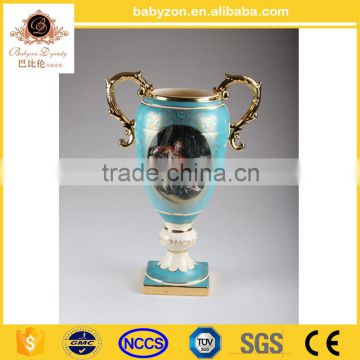 2016 new design Antique vase flower art ceramic vase for home decoration