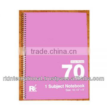 One Subject Notebook