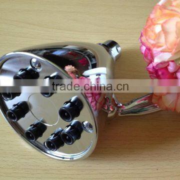 Plastic Head/8 Jet Brass Shower Head photo-2