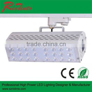 Top quality brightness 30W & 50W & 70W dimmable led track light with beam angle 15/25/40/60/90/100X90/140X70/150X75 degree