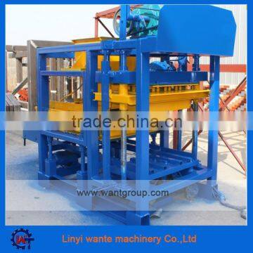 QT4-25 hotsale semi-auto brick making machine line ,brick mesh machine