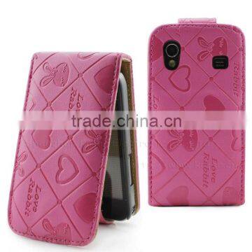 Leather Flip Mobile Phone Case for Iphone4S