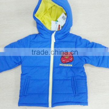 winter coat cotton padded coat boys hooded coat high quality