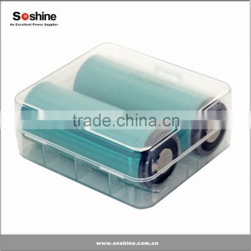 Soshine 1-2pcs 26650 Battery Case