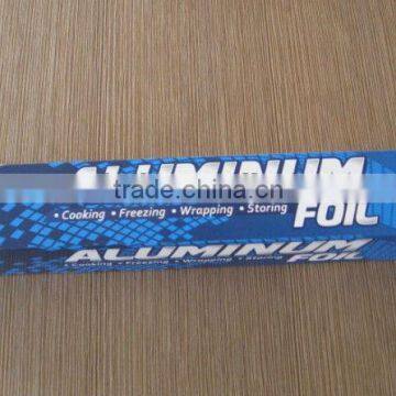 Household aluminium foil rolls 25sqft colour box package