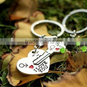 Lover Metal heart Keychain