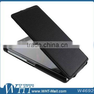 For Sony Xperia Z1 L39h Litchi Leather Flip Mobile Phone Case, New Products Leather Case for Xperia Z1 L39h photo-6