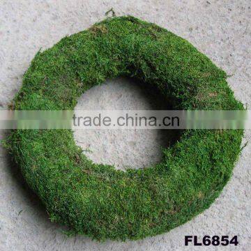 Moss Flower Wreath