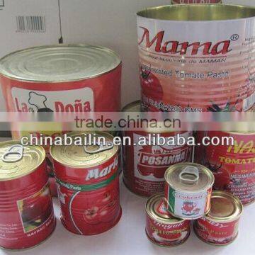 2200g CANNED TOMATO PASTE ,2.2kg TOMATE PASDE 28-30% BRIX