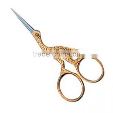 Fancy Gold Scissors Cuticle Scissors