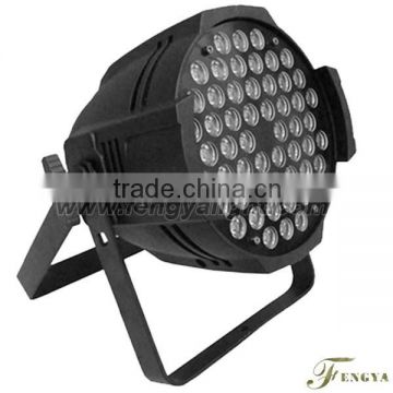 54x3W Tri color 3 in 1 led par uv 64 rgb dmx stage lighting