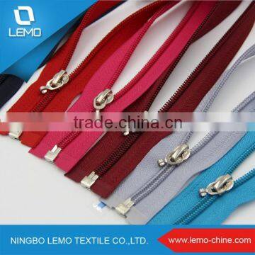 3# High Quality The Open End Colorful Nylon Zippers