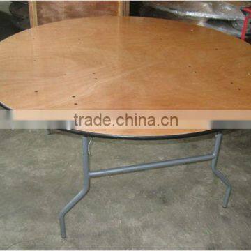 aluminum wooden wedding folding table