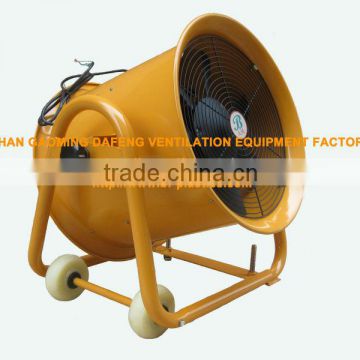 16" hand-pushing adjustable duct ventilation fan with model U