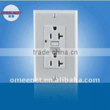 UL approve GFCI Duplex Wall Socket With LED