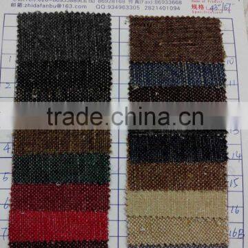 1 Yard MOQ Cheap Multi Colors 100 Linen 100 Waterproof Hemp Canvas Fabric Wholesale photo-6